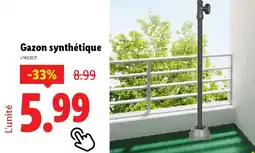 Lidl Gazon synthétique offre