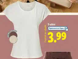 Lidl T shirt offre