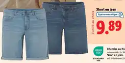 Lidl Short en jean offre