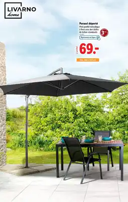 Lidl LIVARNO home Parasol déporté offre