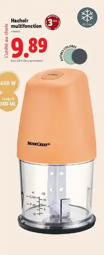 Lidl Silvercrest Hachoir multifonction offre