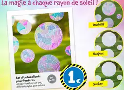 TEDi Set d'autocollants pour fenêtres offre