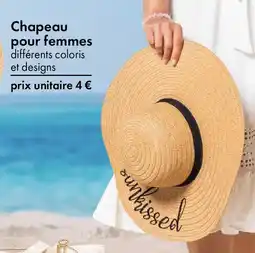 TEDi Chapeau pour femmes offre