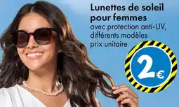 TEDi Lunettes de soleil pour femmes offre