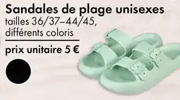 TEDi Sandales de plage unisexes offre