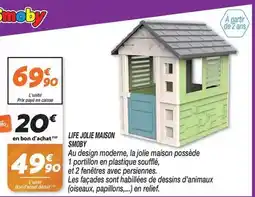 Netto Smoby - life jouie maison offre