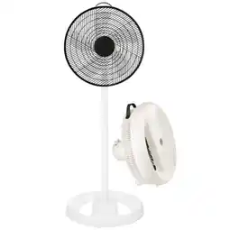 Carrefour CARREFOUR HOME Ventilateur sur pied compact offre
