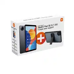 Carrefour XIAOMI Pack tablette Redmi Pad Se 64 Go - 8,7'' offre