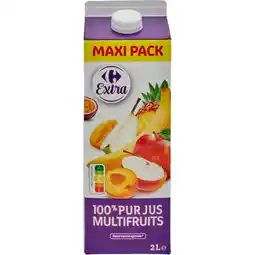 Carrefour CARREFOUR EXTRA Jus multifruits Maxi Pack offre