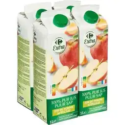 Carrefour CARREFOUR EXTRA Jus de pomme offre