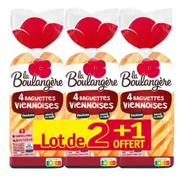 Carrefour LA BOULANGÈRE Baguettes viennoises offre