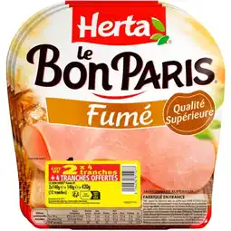 Carrefour HERTA Jambon fumé Le bon Paris offre