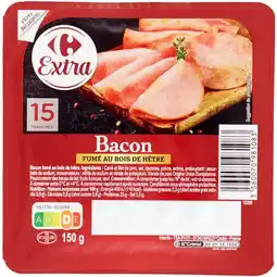 Carrefour CARREFOUR EXTRA Bacon fumé offre