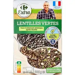 Carrefour CARREFOUR EXTRA Lentilles vertes Filière Qualité offre