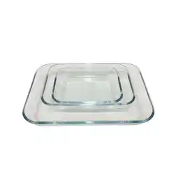 Carrefour CARREFOUR HOME Lot de 3 plats à four offre