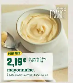 Manger Bouger mayonnaise offre