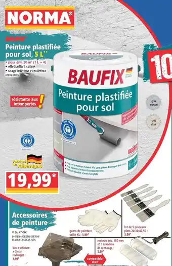 Norma Peinture plastifiée pour sol offre