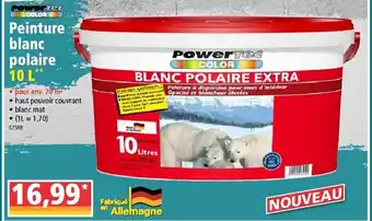 Norma Peinture blanc polaire offre