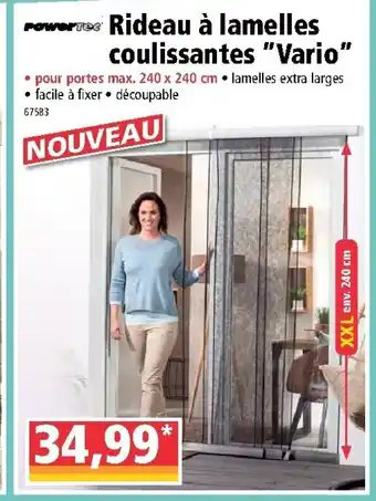 Norma Rideau à lamelles coussantes "Vario" offre