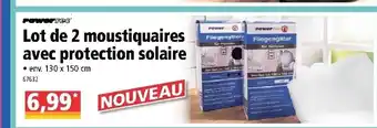 Norma Lot de 2 moustiquiares avec protection solaire offre