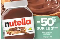 Carrefour NUTELLA Paté tartiner offre