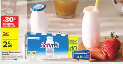 Carrefour DANONE Actimel édition limitée offre