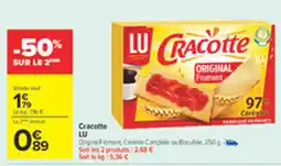 Carrefour LU Cracotte offre