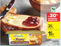 Carrefour PRIMEVERE Margarine En Forme offre