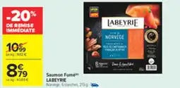 Carrefour LABEYRIE Saumon Fume offre