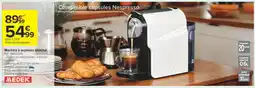 Carrefour MEDEK Machine à expresso blanche offre
