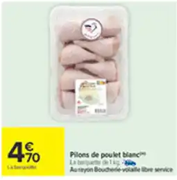 Carrefour Pilons de poulet blanc offre