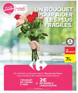 Carrefour Bouquet Boucles du Coeur offre