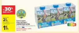 Carrefour CARREFOUR EXTRA Crème légère Filere Qualité offre