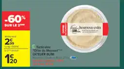 Carrefour L'ATELIER BLINI Tartinable Offre Du Moment offre
