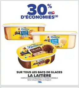 Carrefour LA LAITIÈRE Sur tous les bacs de glaces offre