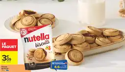 Carrefour NUTELLA Biscuits offre