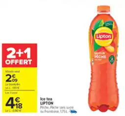 Carrefour LIPTON Ice tea offre