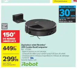 Carrefour ROBOT Aspirateur robot Roomba offre