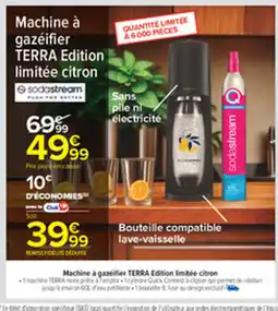 Carrefour SODASTREAM Machine à gazeifier offre