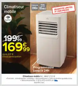 Carrefour Climatiseur mobile offre