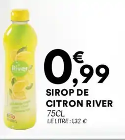 Hmarket Sirop de citron river offre