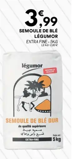 Hmarket Semoule de blé légumor offre