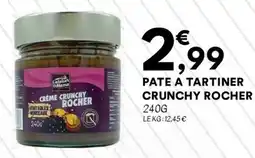 Hmarket Pate a tartiner crunchy rocher offre