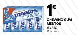 Hmarket MENTOS Chewing gum offre