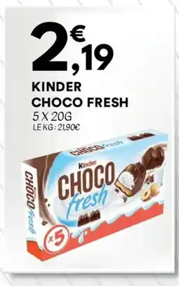 Hmarket KINDER Choco fresh offre