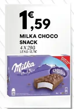 Hmarket MILKA Choco snack offre