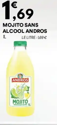 Hmarket ANDROS Mojito sans alcool offre