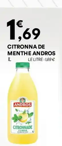 Hmarket ANDROS Citronna de menthe offre