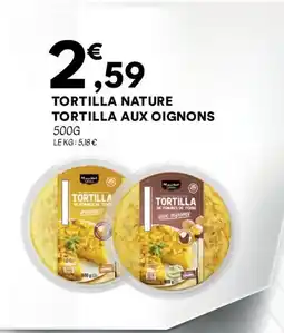 Hmarket Tortilla nature tortilla aux oignons offre