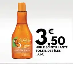 Hmarket Huile scintillante soleil des îles offre